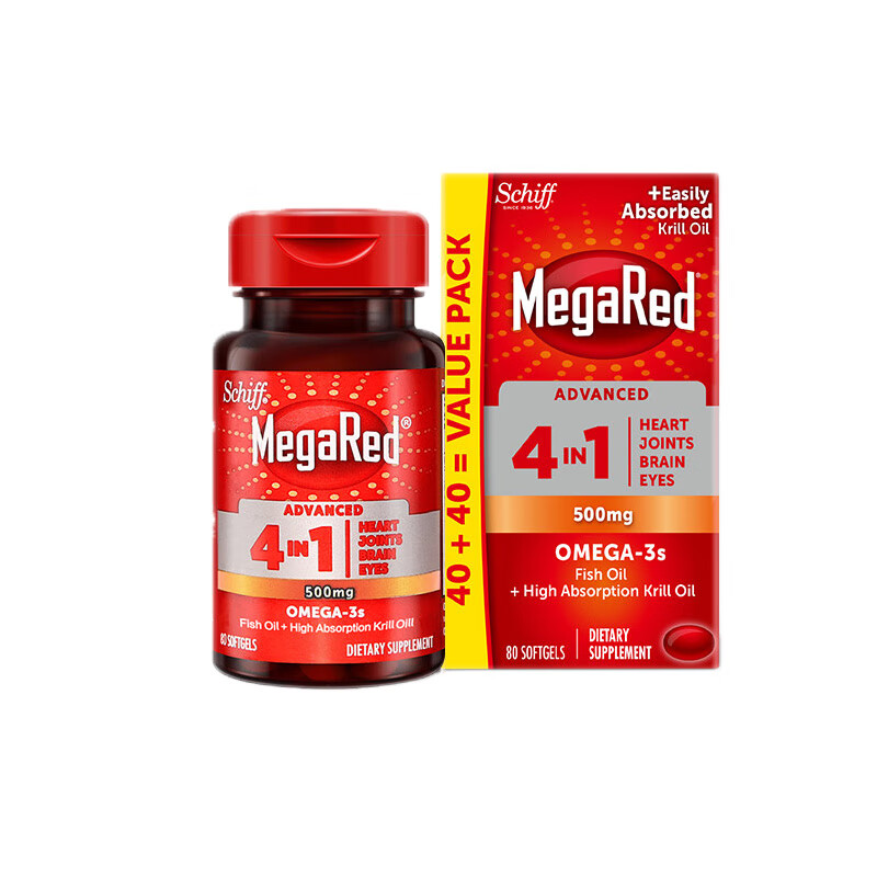 旭福 四合一 磷虾油软胶囊