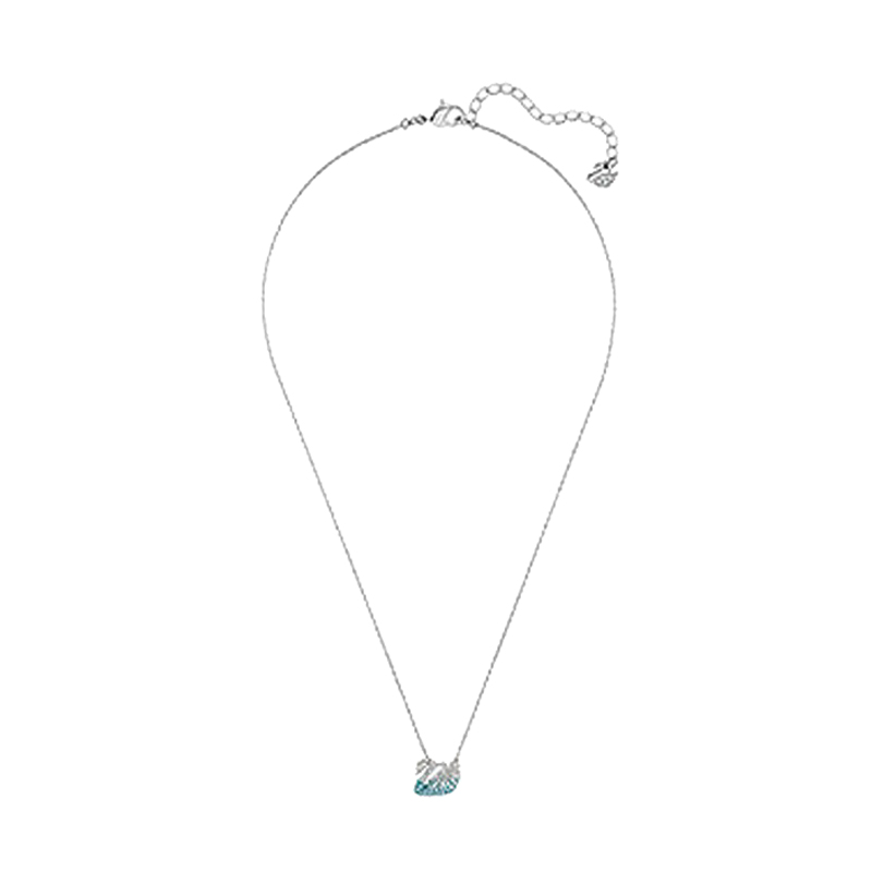 施华洛世奇 蓝色天鹅 项链