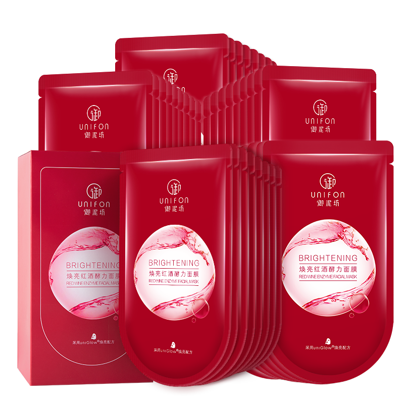 御泥坊 焕亮红酒酵力面膜