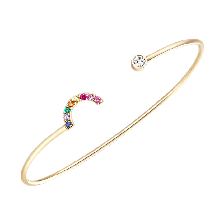 何方珠宝彩虹手镯