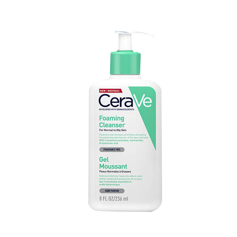 CeraVe泡沫净颜洁面啫喱
