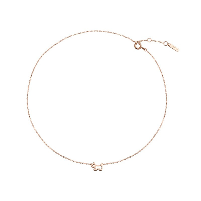 AGATHA 镂空小狗 项链