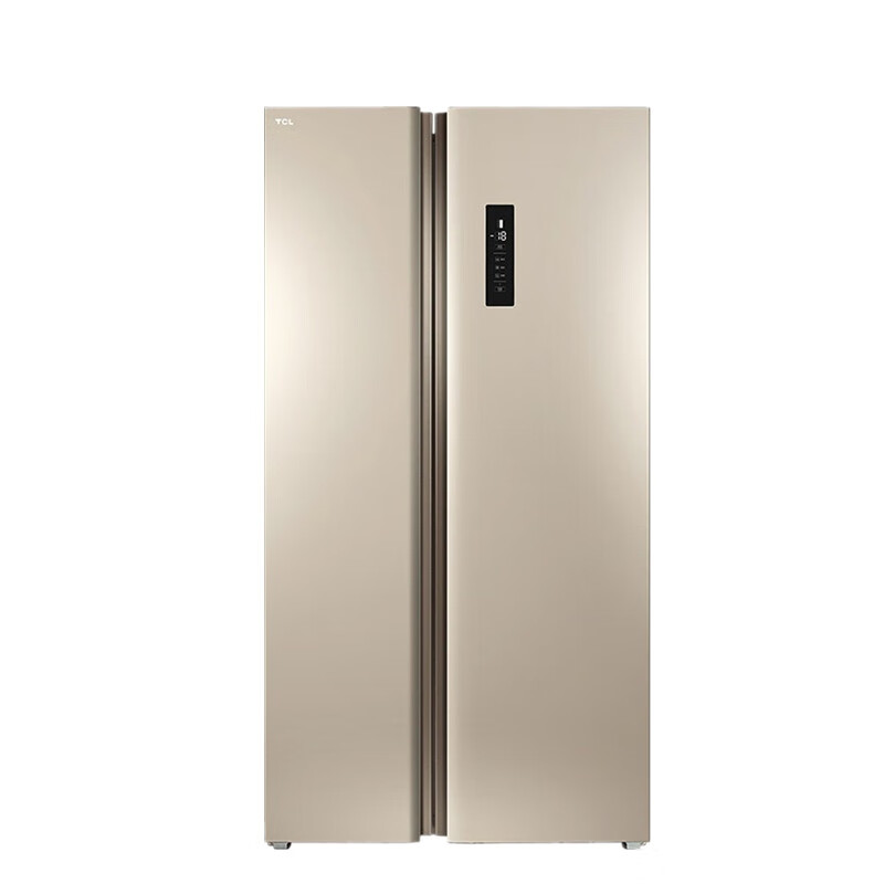 TCL 纤薄机身对开门冰箱