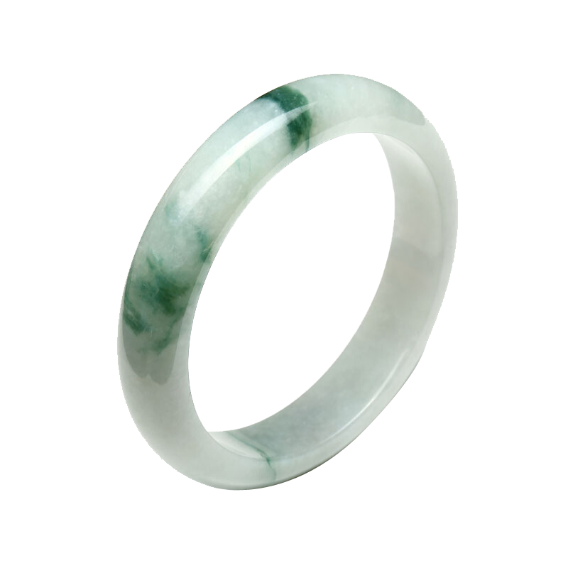 七彩云南 简约百搭翡翠手镯