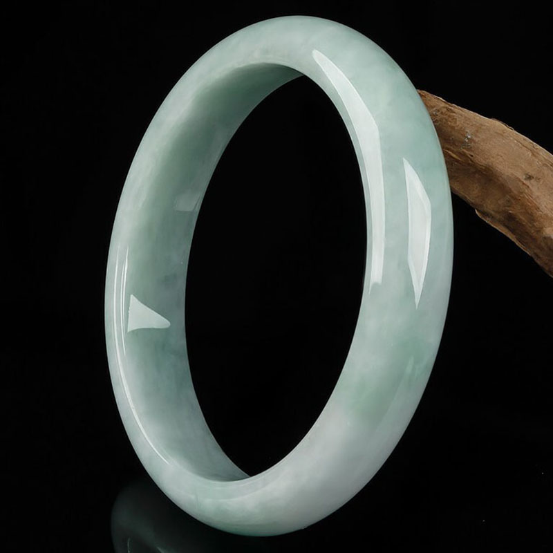 金一 正圆造型翡翠手镯