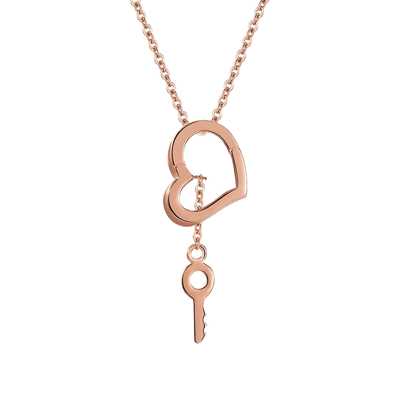 梵迪 爱心钥匙 项链
