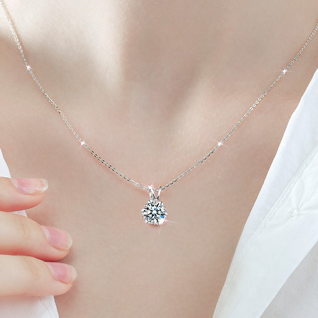 T400 925银星芒项链