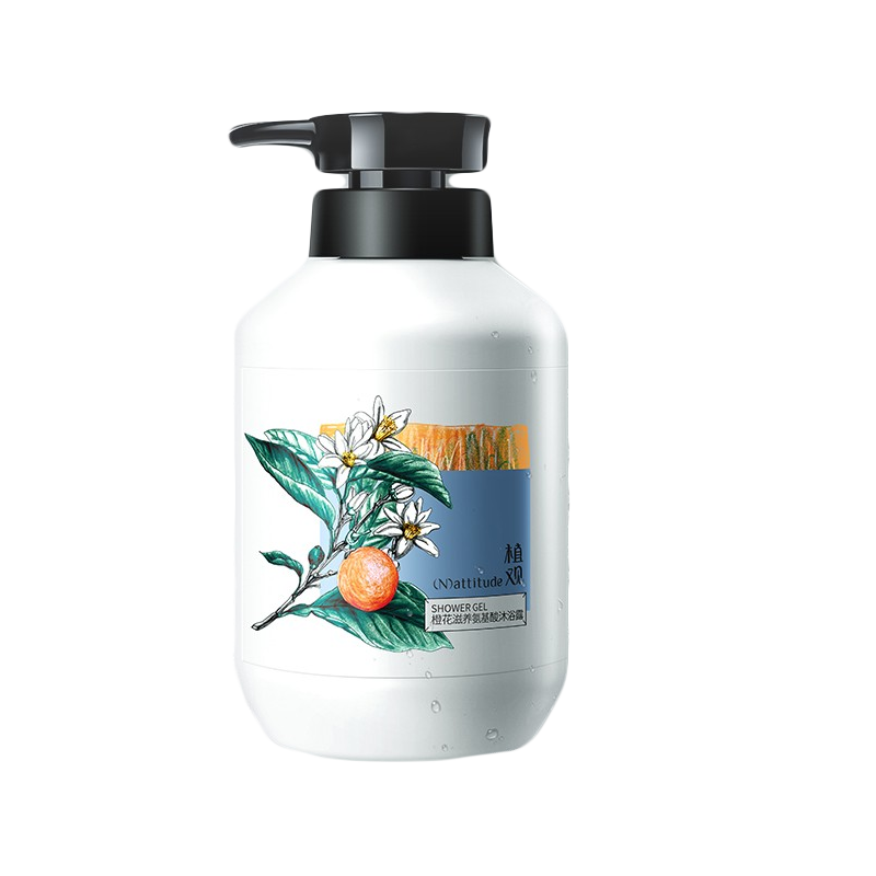 植观 氨基酸橙花香沐浴露