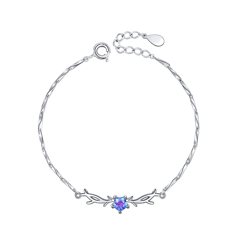 卡蒂罗 锆石鹿角手链