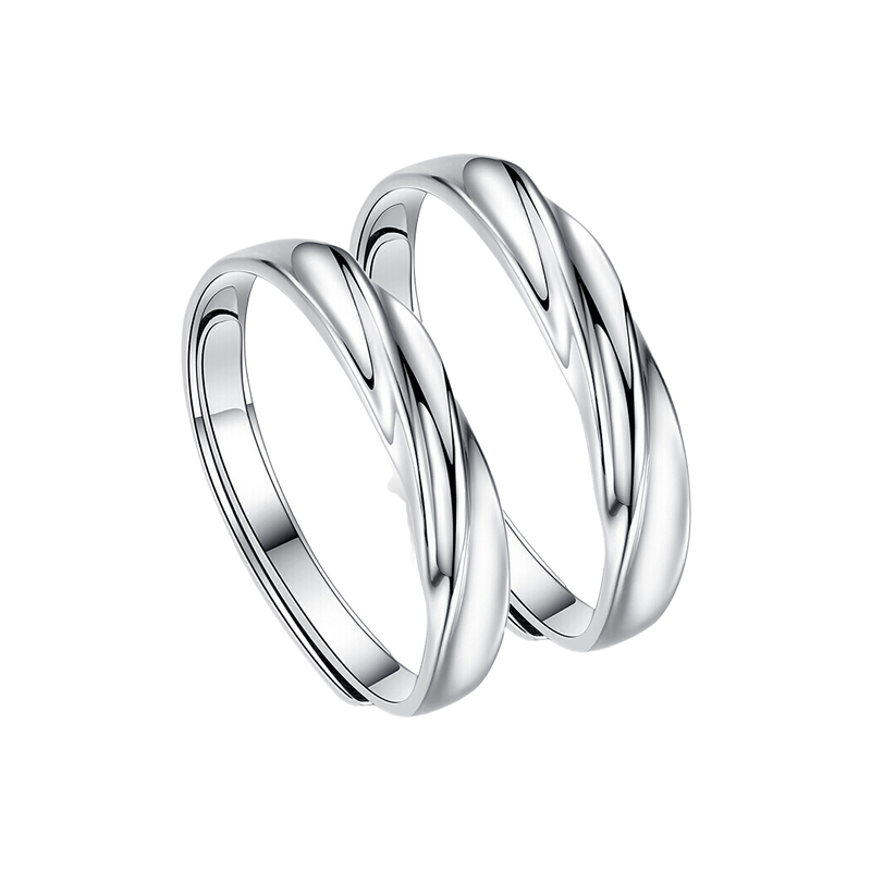 卡蒂罗 对开口戒指