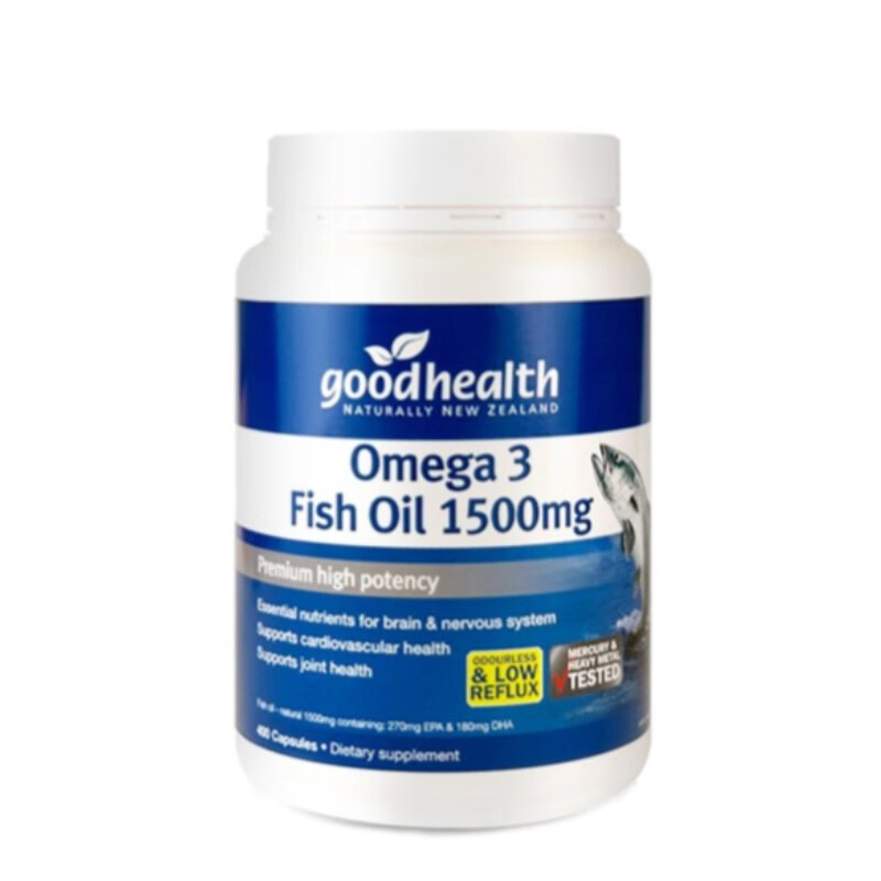 好健康 无腥味 深海鱼油软胶囊