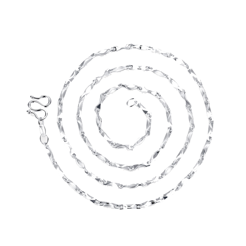 Winy 时尚999足银项链