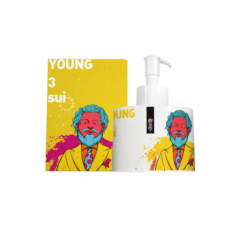 杨三岁 收缩毛孔男士洁面乳