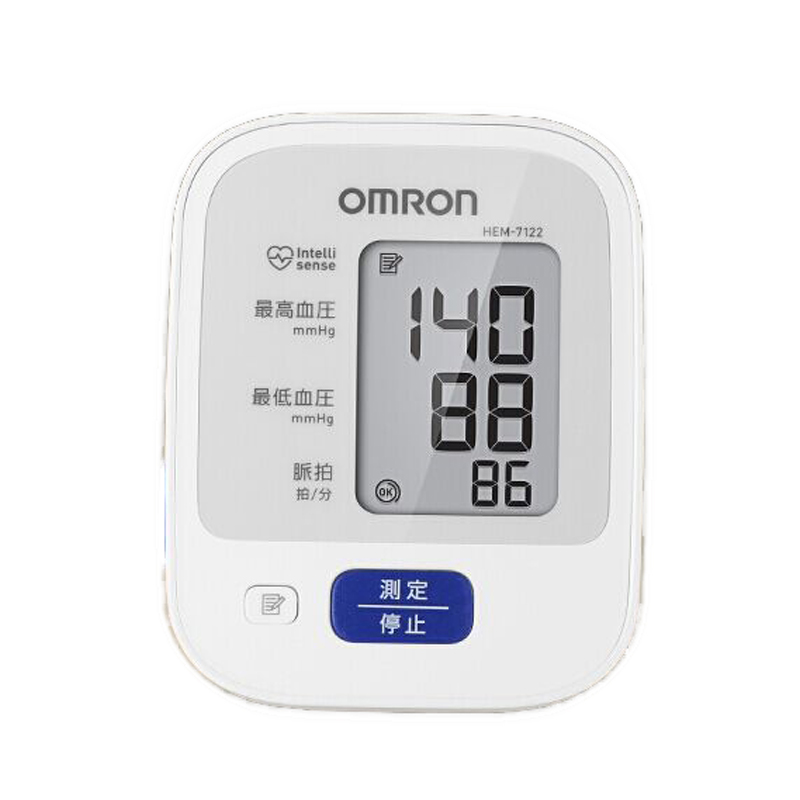 欧姆龙 一键测压 血压计