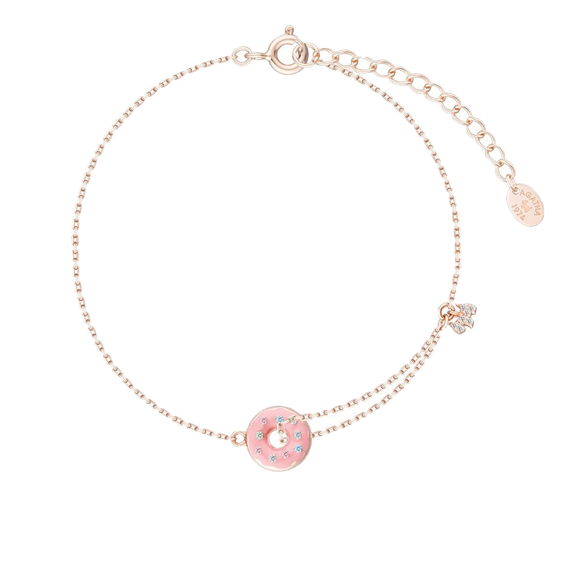 瑷嘉莎 甜甜圈手链