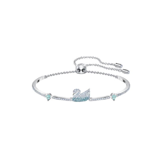 施华洛世奇 蓝色天鹅手链