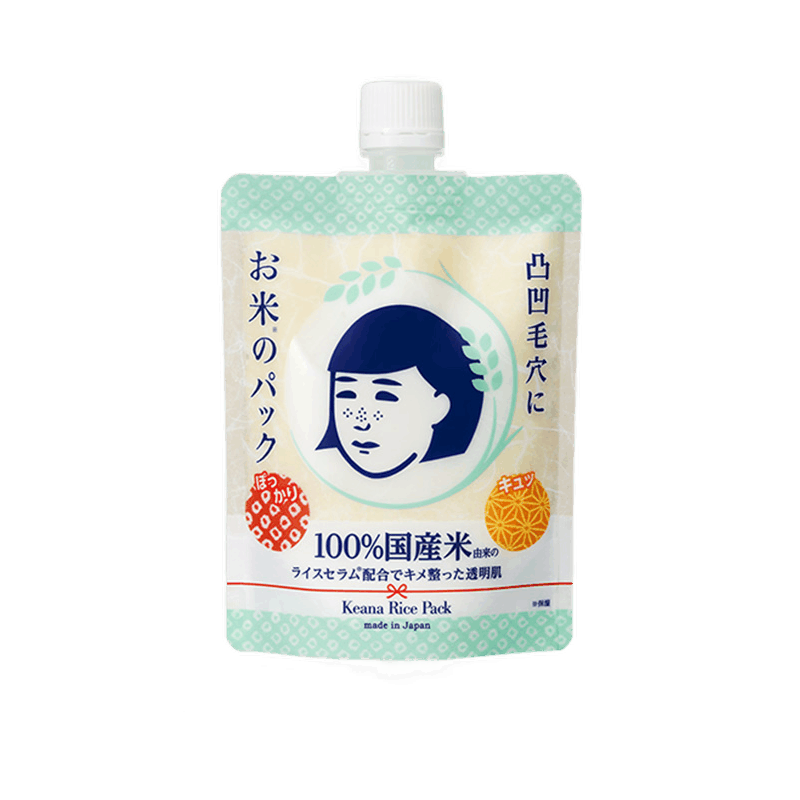 石泽研究所 国产米稻米水洗面膜