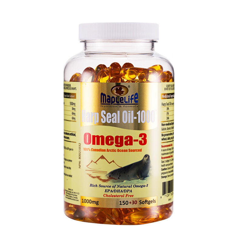 美柏莱 高含量海豹油软胶囊