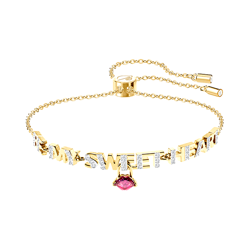 施华洛世奇 浪漫红唇 手链