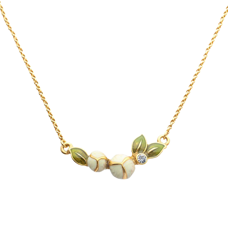 翡拉拉石榴花项链