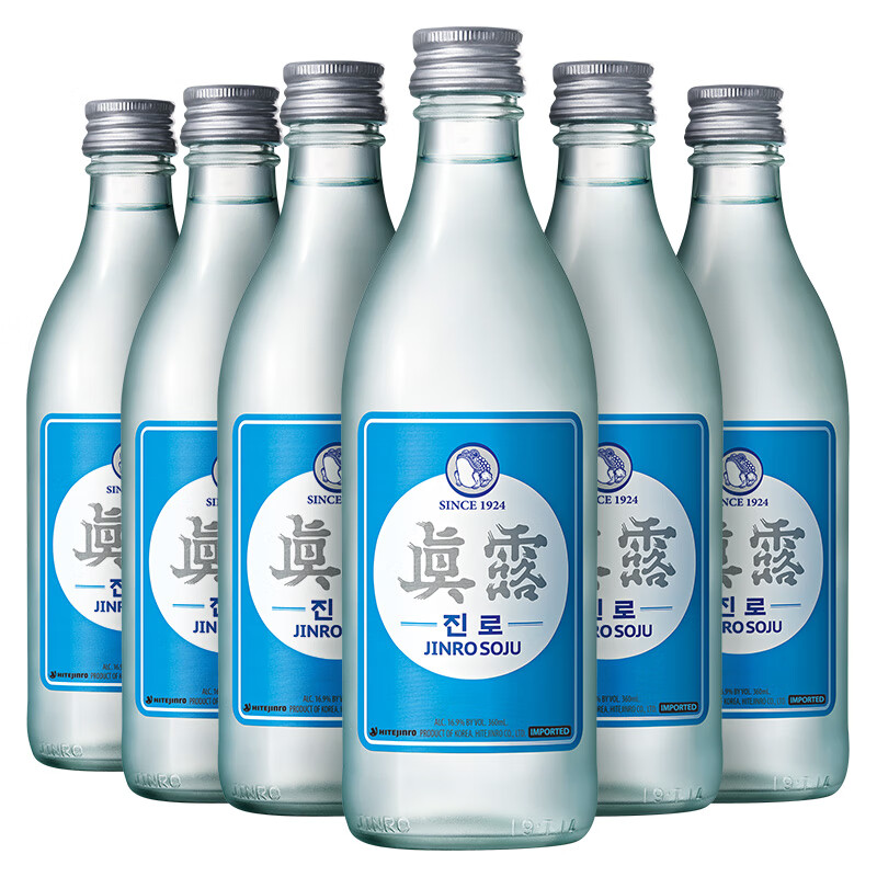 真露清爽烧酒