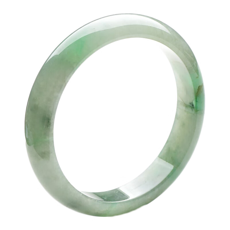 可玉可求 温润油亮翡翠手镯