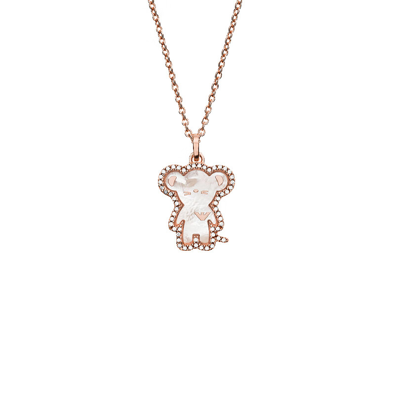 阿玛尼 甜美生肖鼠项链