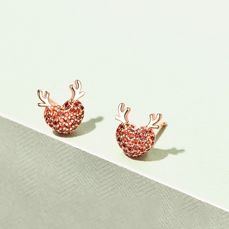 卡蒂罗 个性心形女士耳饰