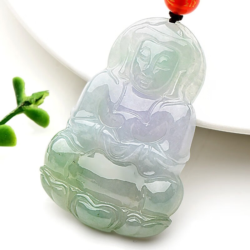 千载一玉 冰底观音 翡翠吊坠