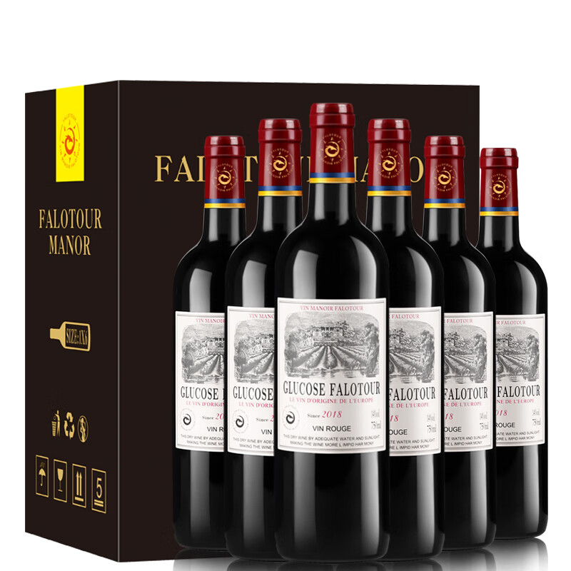 法龙图 法国原酒进口干红葡萄酒