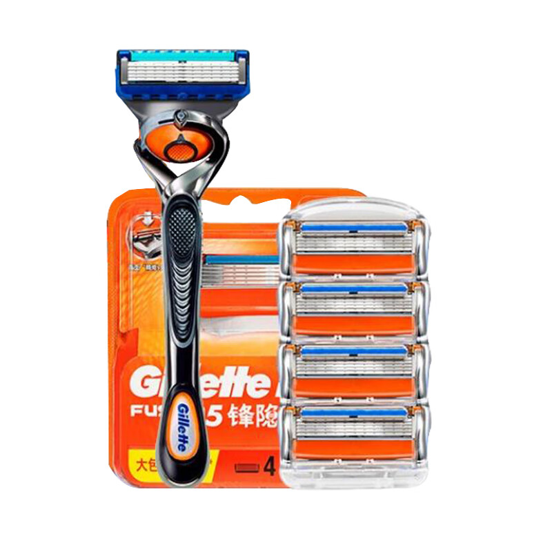 吉列 锋速五层刀头剃须刀