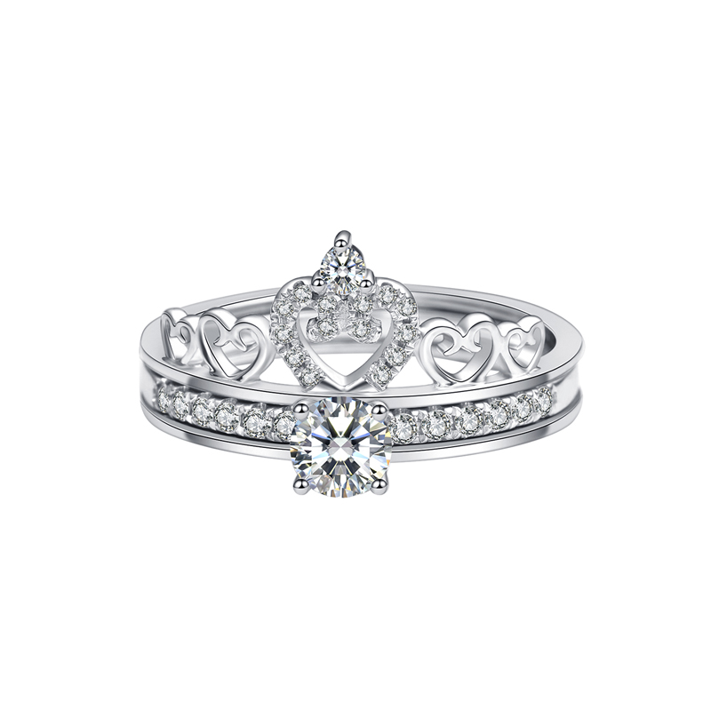 米艾诗 S925银皇冠 戒指