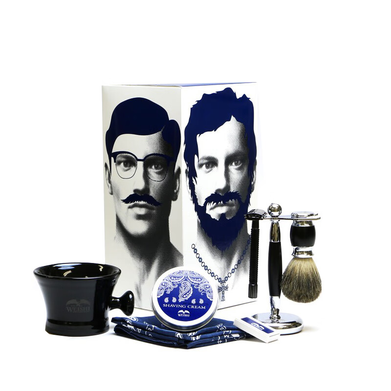 伟仕 可调节黑色剃须刀