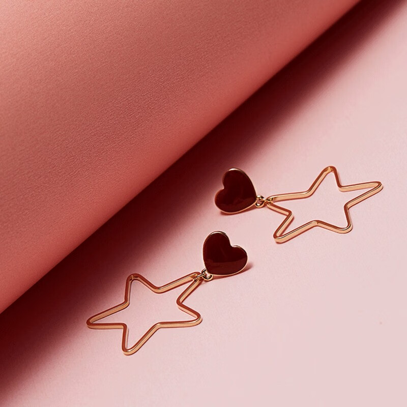 AJIDOU 个性简约时尚耳饰