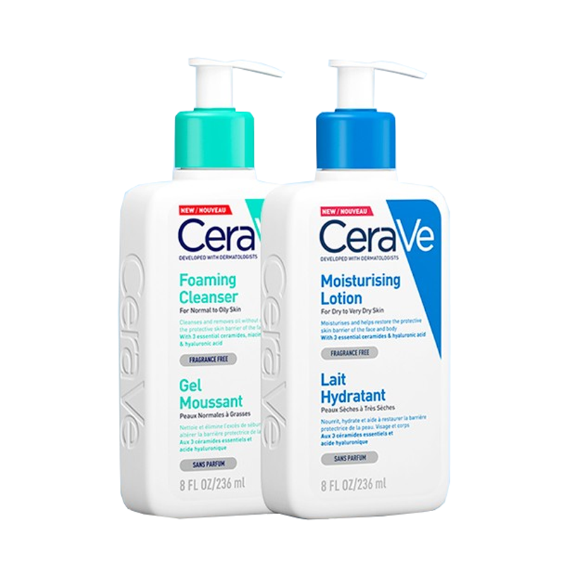 CeraVe 洗护净颜套装
