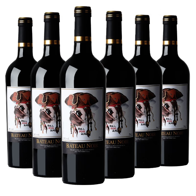 黑舰 法国原瓶进口葡萄酒