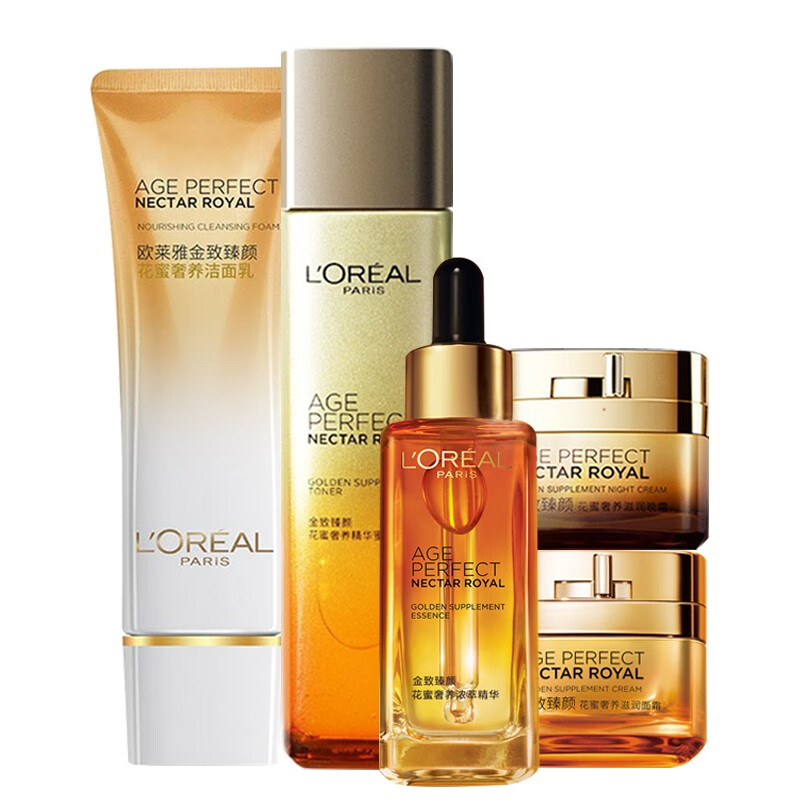 欧莱雅 丰盈花蜜护肤套装