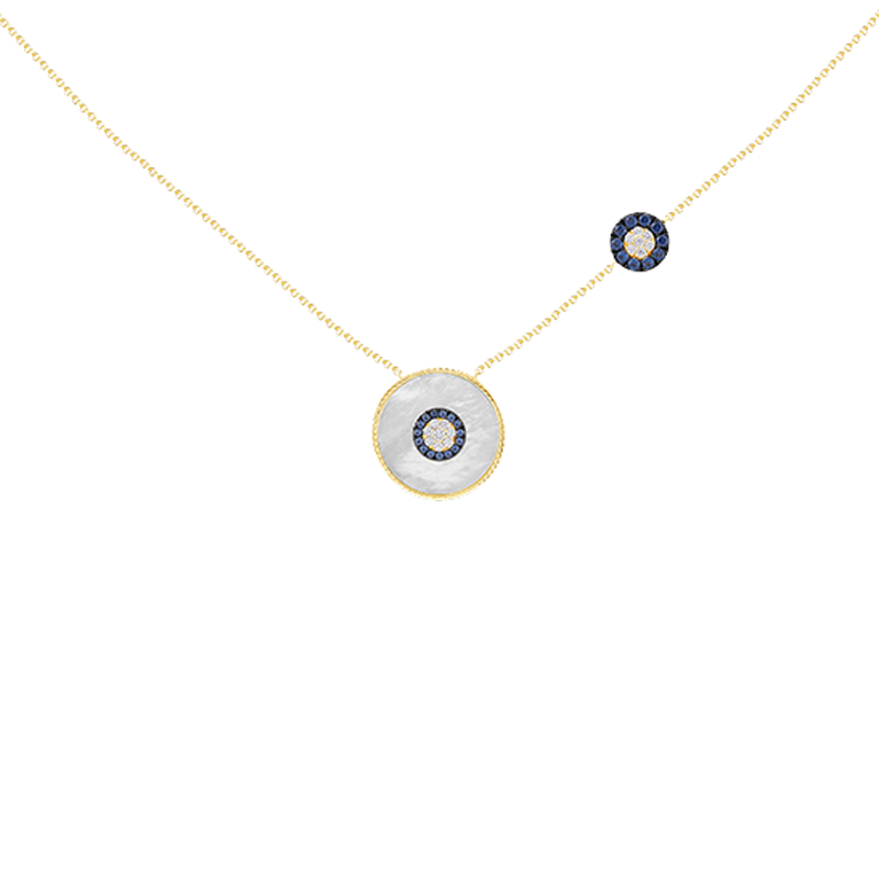 APM 母贝恶魔之眼项链