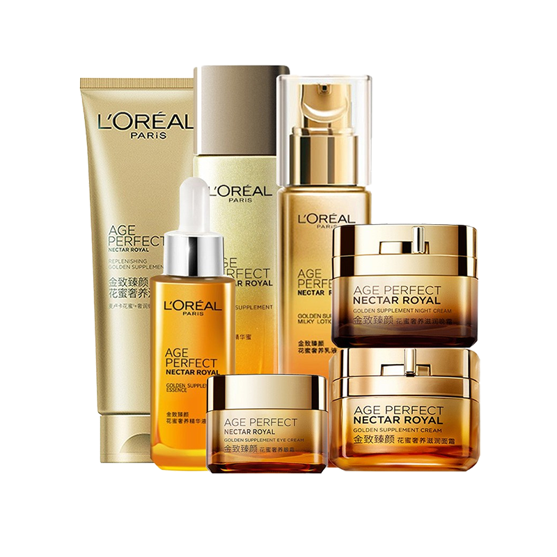 欧莱雅 金致臻颜 护肤套装