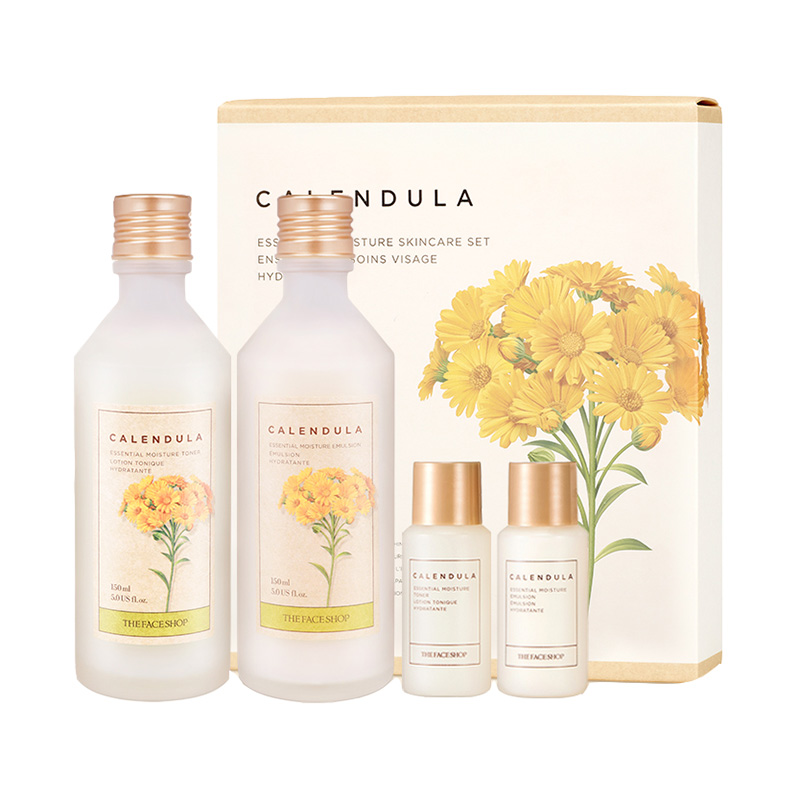 菲诗小铺 金盏花清润保湿套装