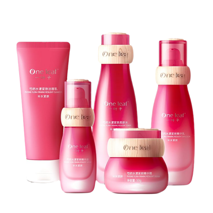 一叶子 紧致抚纹护肤套装
