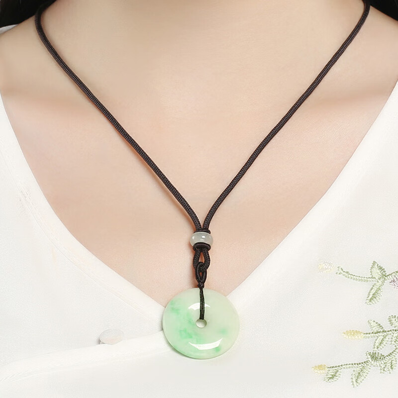 凤禧 平安扣 翡翠吊坠