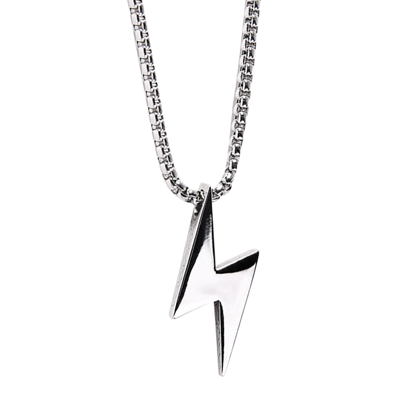 GENANX 闪电金属项链