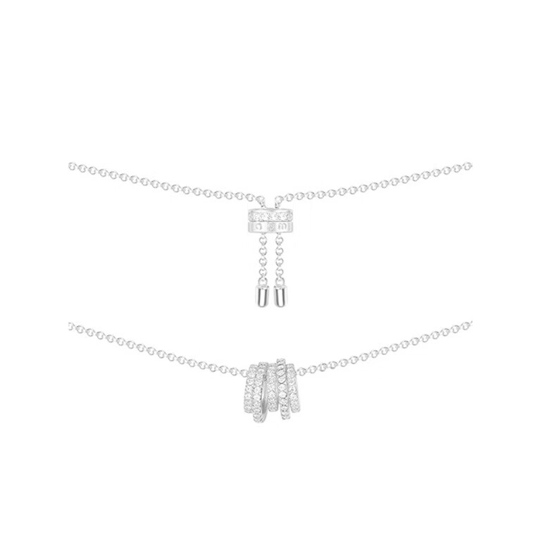 APM多圈镂空小蛮腰项链