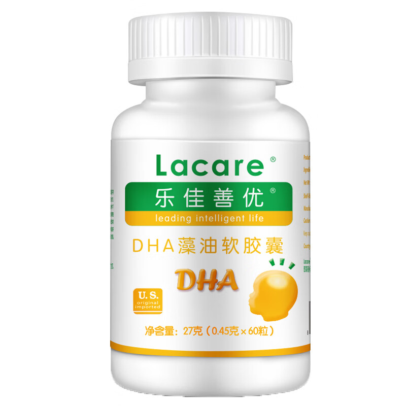 乐佳善优 高含量藻油DHA