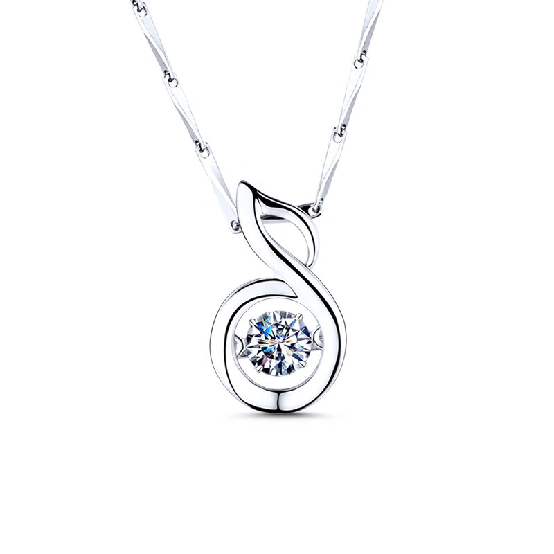 Mymiss 音符镀铂金 项链