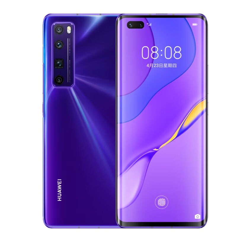 华为 紫色外观手机