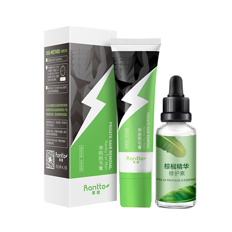 莱脱 男士脱毛膏套装