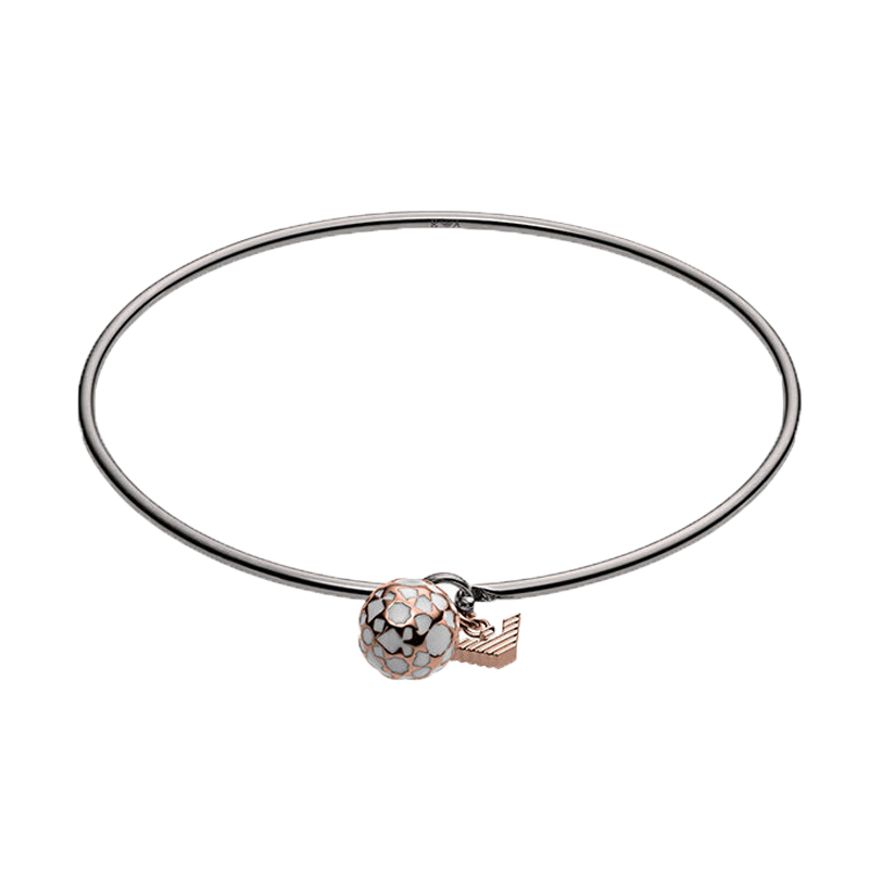 阿玛尼简约白色陶瓷手链