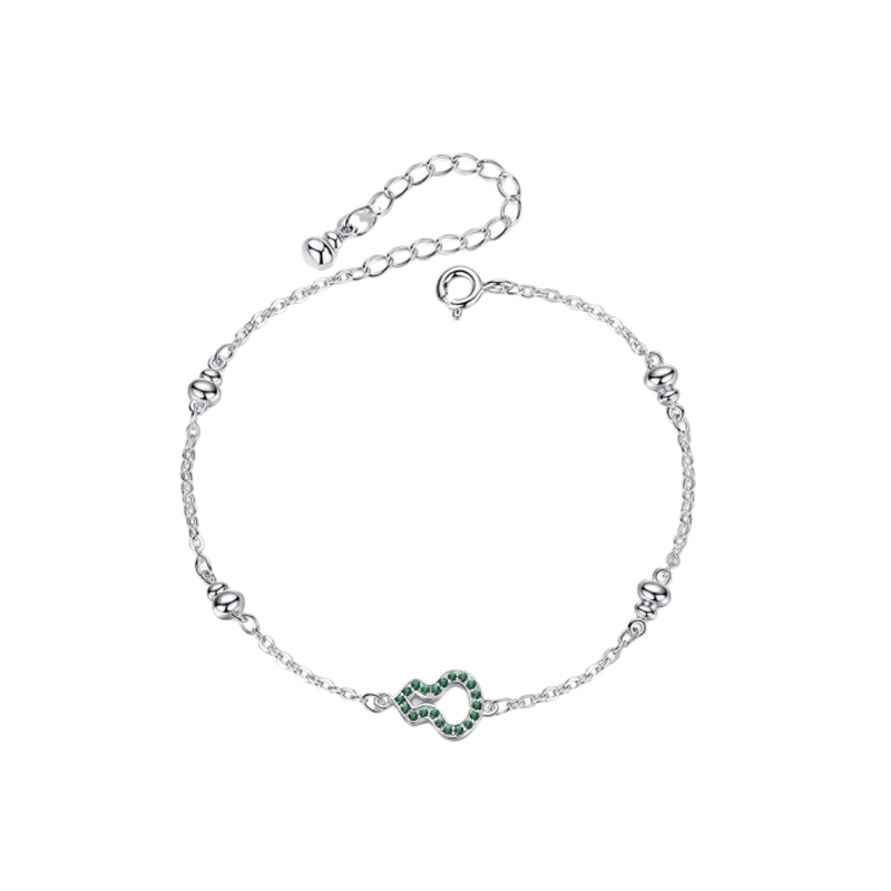 银千惠 镂空葫芦手链